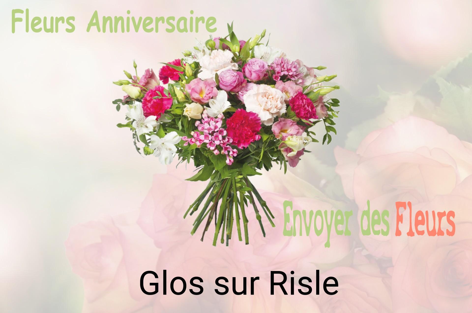 Bouquet de fleurs d’anniversaire livré à Glos-sur-Risle