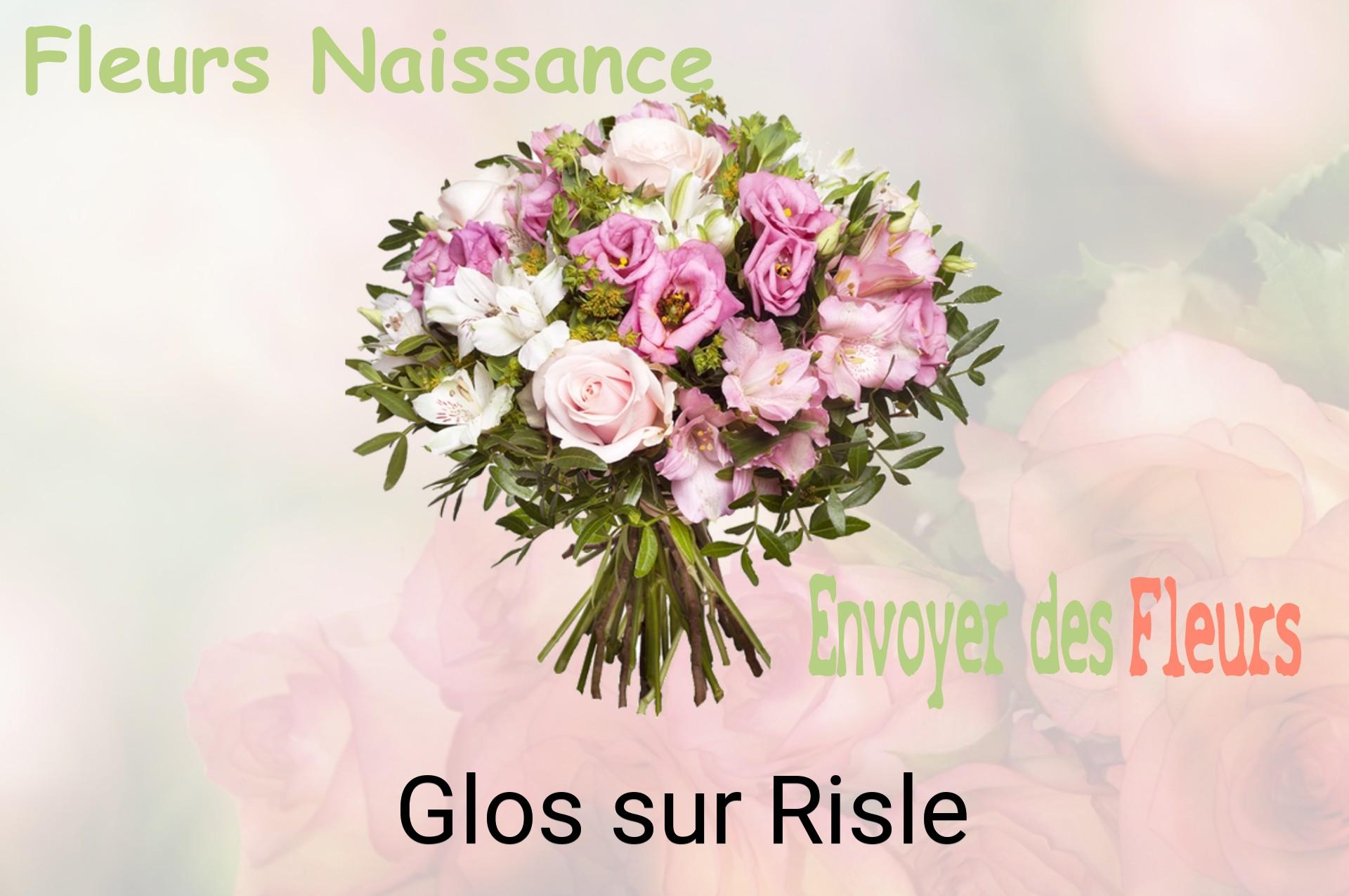 Bouquet de fleurs de naissance livré à Glos-sur-Risle